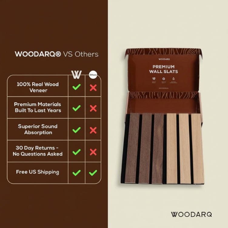 ARQ® Wide Slats Samples, sample swatch