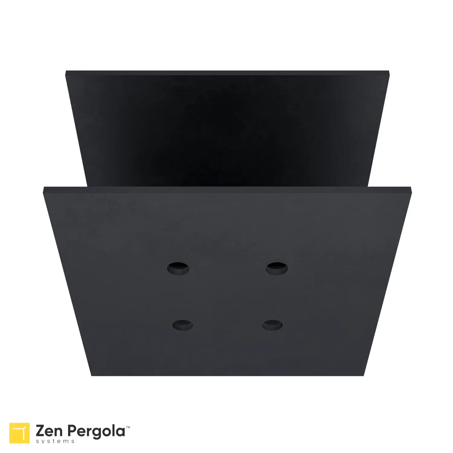 Pergola Roof Rafter Bracket (for 2x4 Wood Slats) by Zen Pergolas