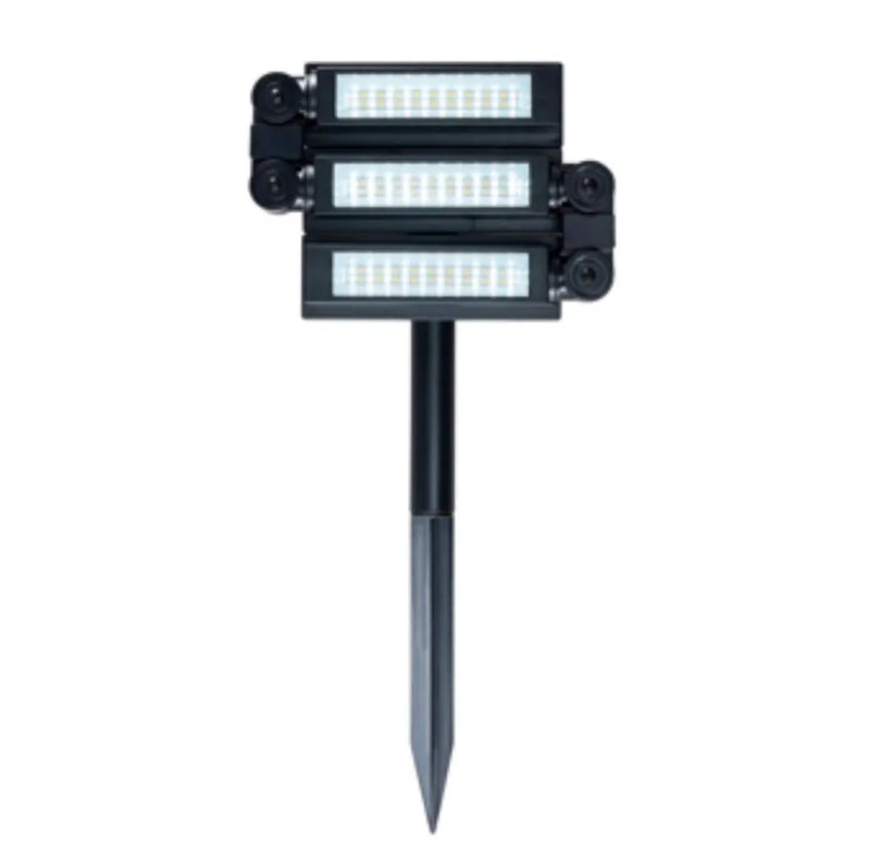 3 Color Temperature 180° Solar Powered Flood Light Outdoor 230 Lumen - Waterproof Bright LED Spotlight by Outdoor Solar Outlet