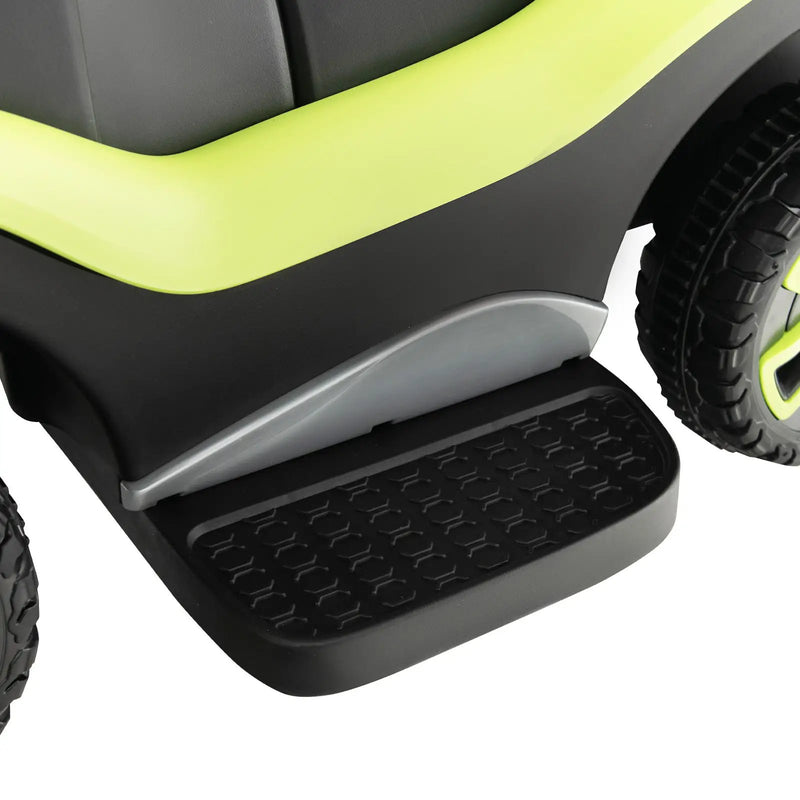 3-in-1 Licensed Volkswagen Ride on Push Car with 3-Position Adjustable Push Handle-Green by DirectDeals