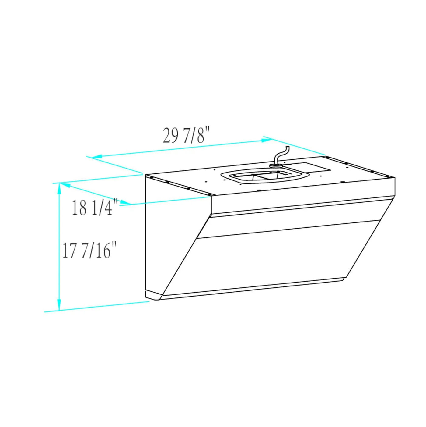 30"/36" Under-Cabinet / Wall Mount Classic Series | JQG7501 / JQG9001 by FOTILE