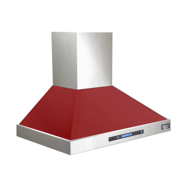 Kucht 30" Wall Mounted Color Range Hood KRH3015-R, photo 2 of 3