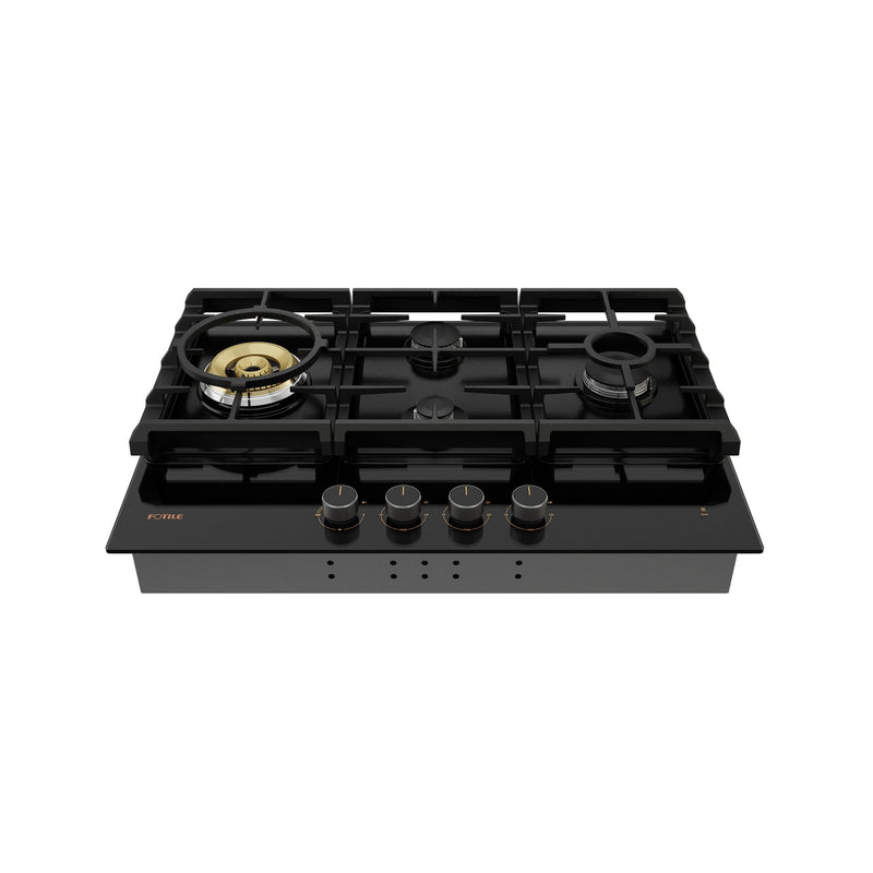 30" Tempered Glass Tri-Ring Gas Cooktop Series | GLG30401, photo 2 of 6