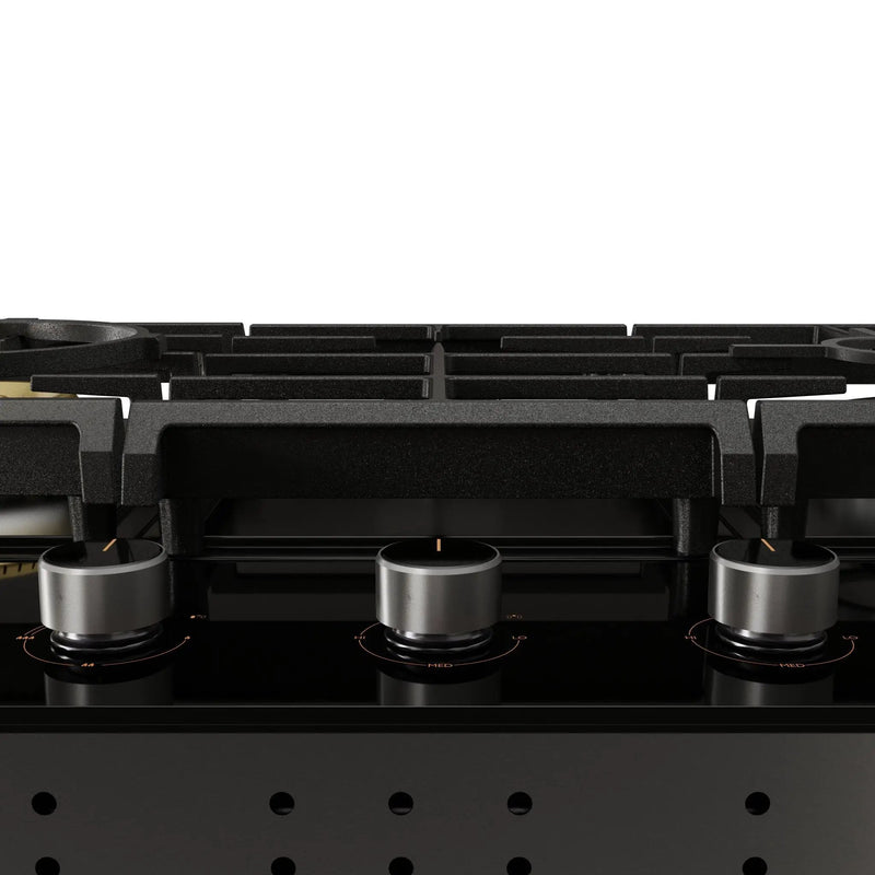 30" Tempered Glass Tri-Ring Gas Cooktop Series | GLG30301 by FOTILE