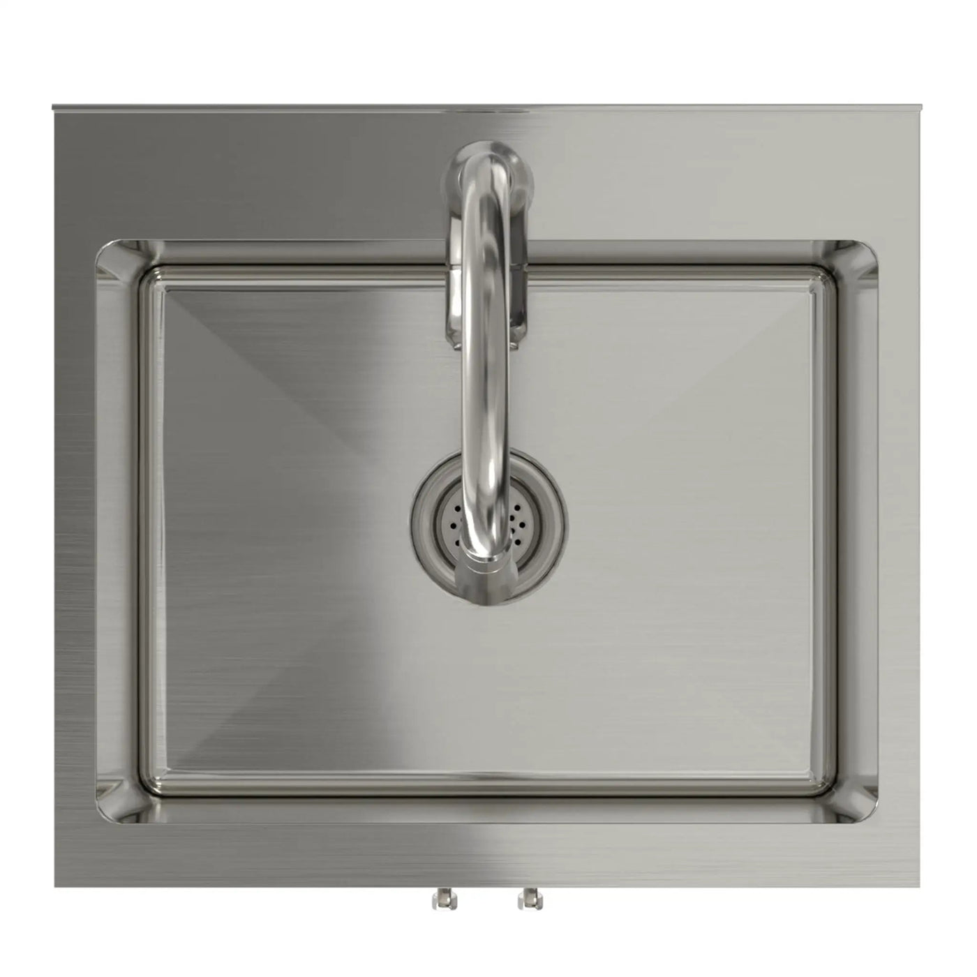 Darwin - Deluxe Laundry Cabinet With Pull-Out Faucet And Stainless Steel Sink by HouseOfZazla
