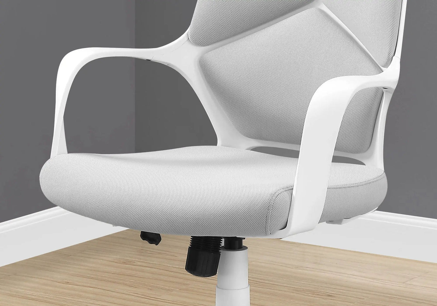 Office Swivel Chair, Adjustable Height, Ergonomic, Armrests, Contemporary & Modern by HouseOfZazla
