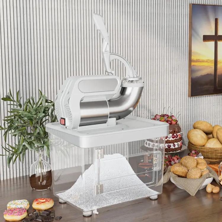 300W Commercial Ice Crusher with Dual Blades and Safety Switch by DirectDeals