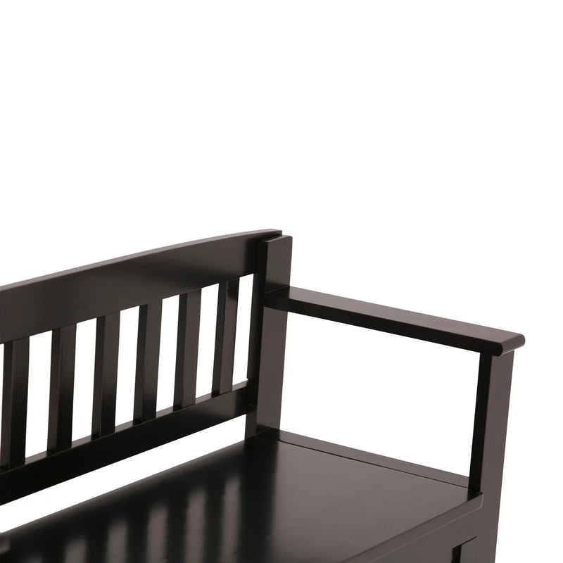 Brooklyn - Handcrafted Entryway Storage Bench by HouseOfZazla