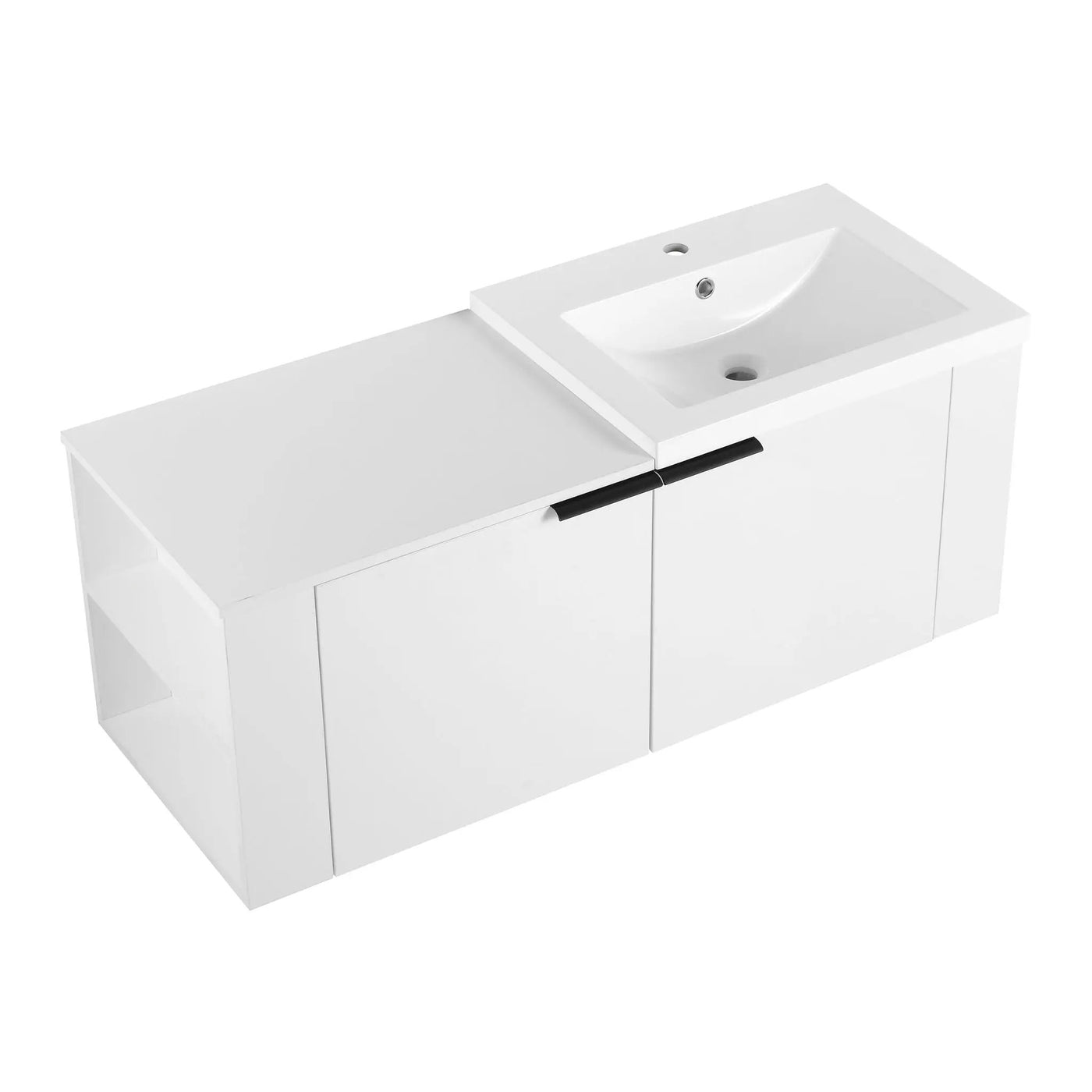 Modern Bathroom Vanity Sink Combo With Spacious Storage by HouseOfZazla