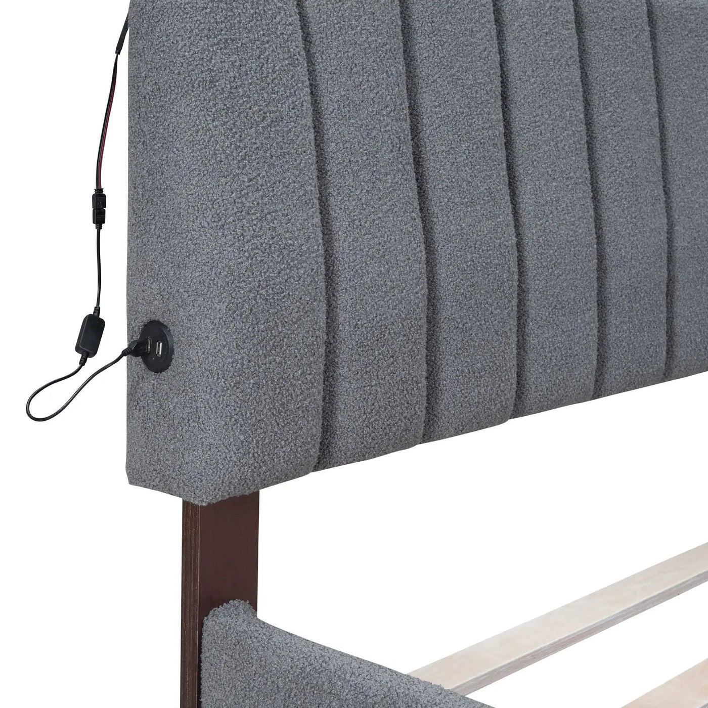 Upholstered Platform Bed With Trundle by HouseOfZazla