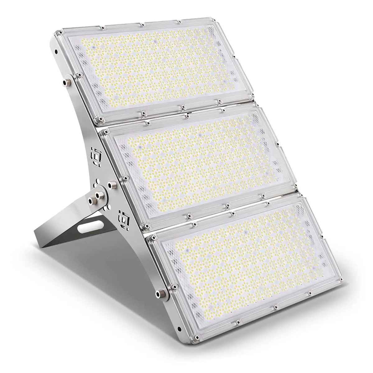 300W LED Flood Light, Hard Wired 24000LM Stadium Lights, 6000K Daylight White, 1500W Halogen Equivalent, IP66 Waterproof by Outdoor Solar Outlet