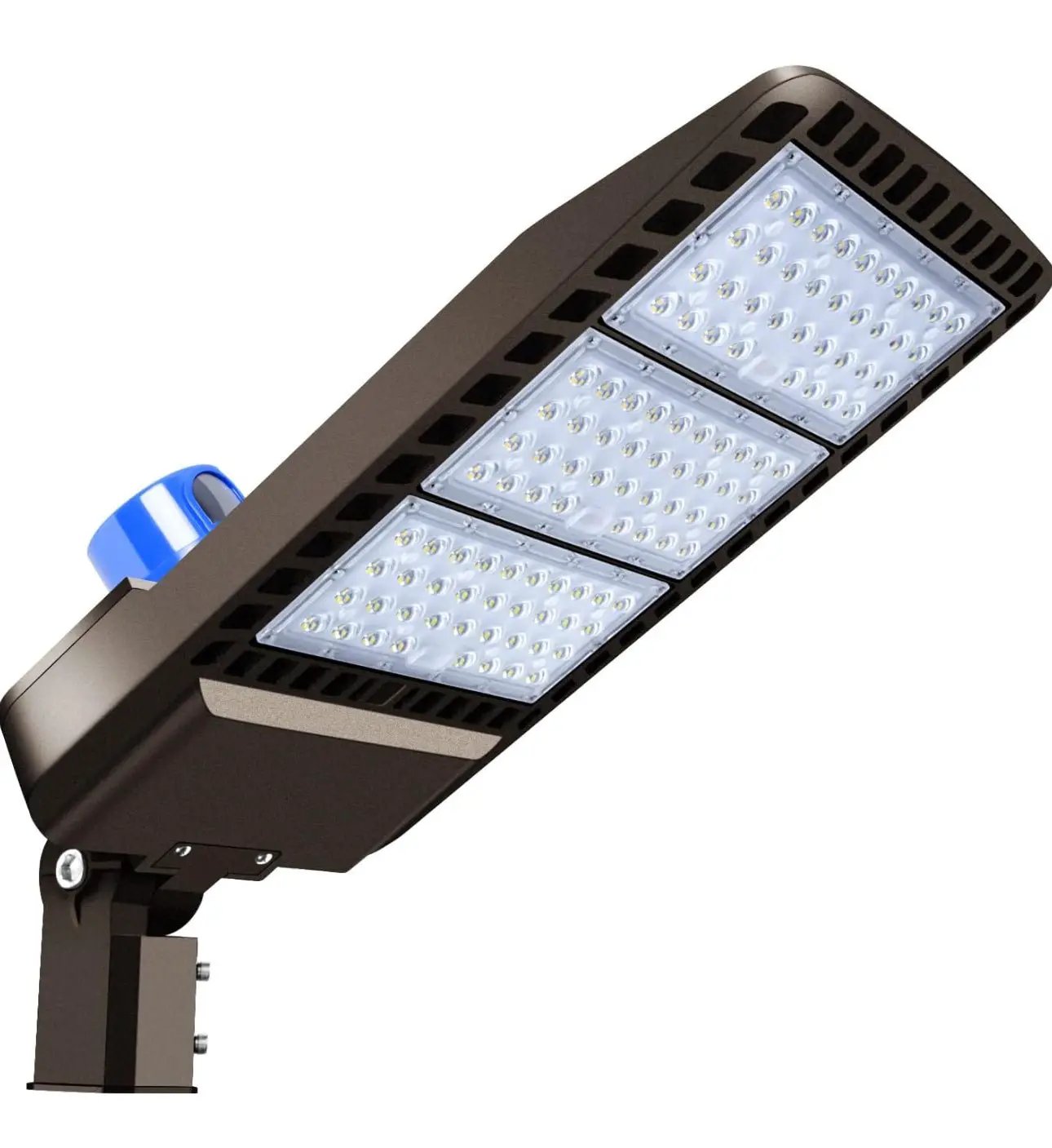 300W LED Parking Lot Light Hard Wire Slip Fitter Mount Dusk to Dawn LED Outdoor Lighting Exterior Flood Light Commercial IP65 Waterproof by Outdoor Solar Outlet