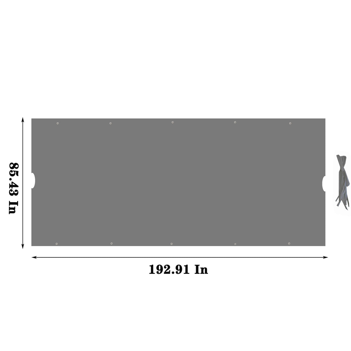 Universal Canopy Cover Replacement for 12x9 Ft Pergola - Polyester, photo 3 of 10