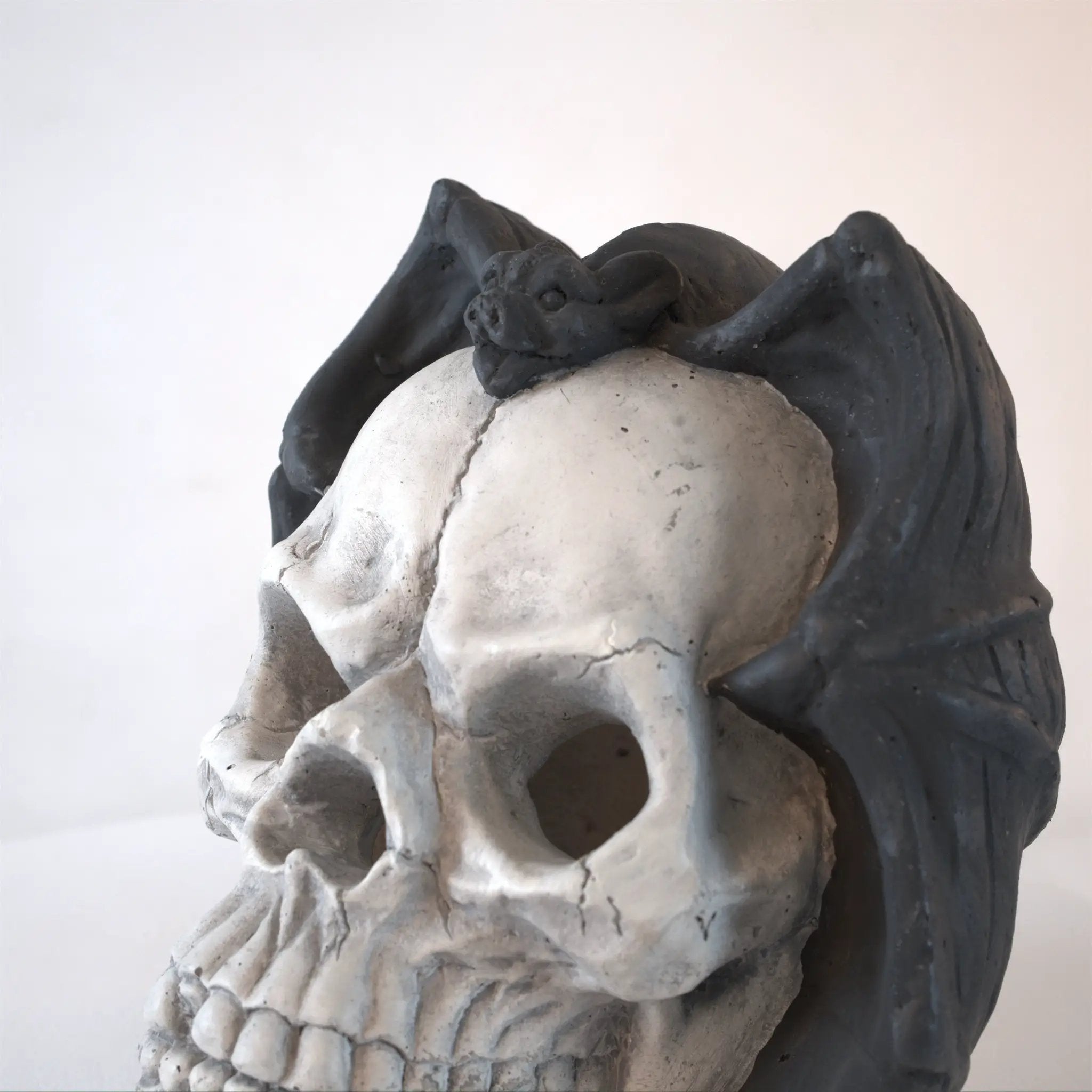 Hand-Welded Fire Pit Skull That Channels Halloween Flame by HouseOfZazla