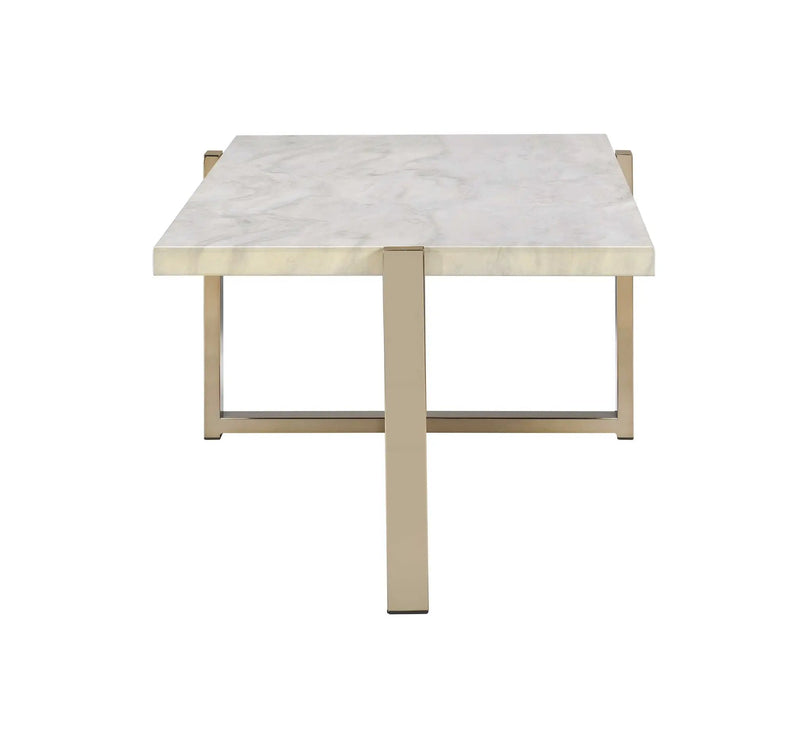 Feit - Engineered Stone Top Table by Unique Piece Furniture