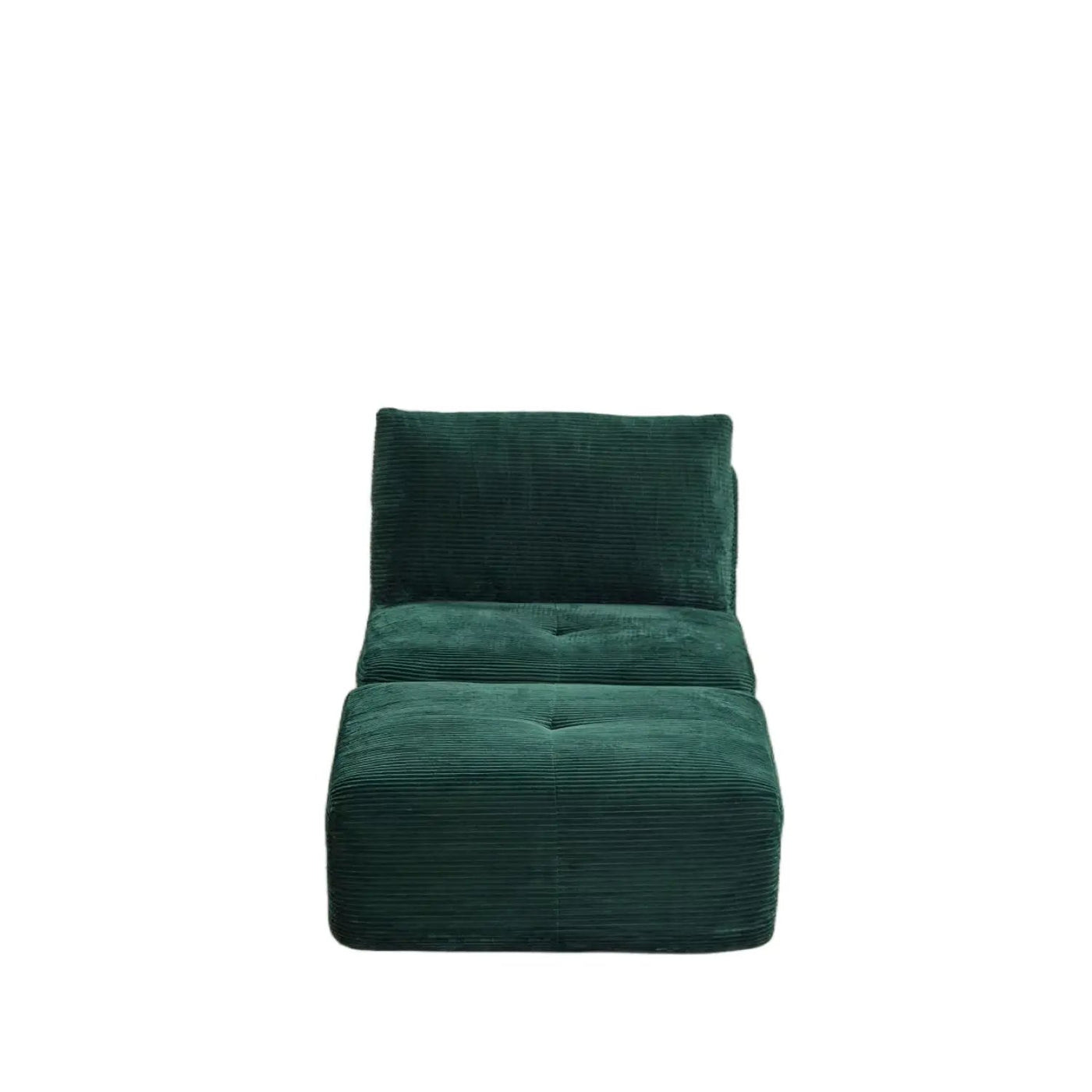 Single Chaise Longue With Movable Ottoman For Living Room by HouseOfZazla