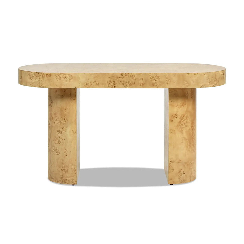 Jesse - Single Drawer Oval Computer Desk by Unique Piece Furniture