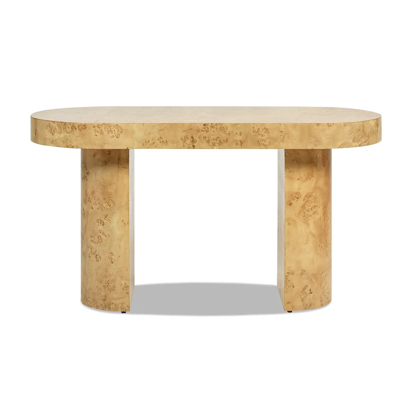 Jesse - Single Drawer Oval Computer Desk by HouseOfZazla