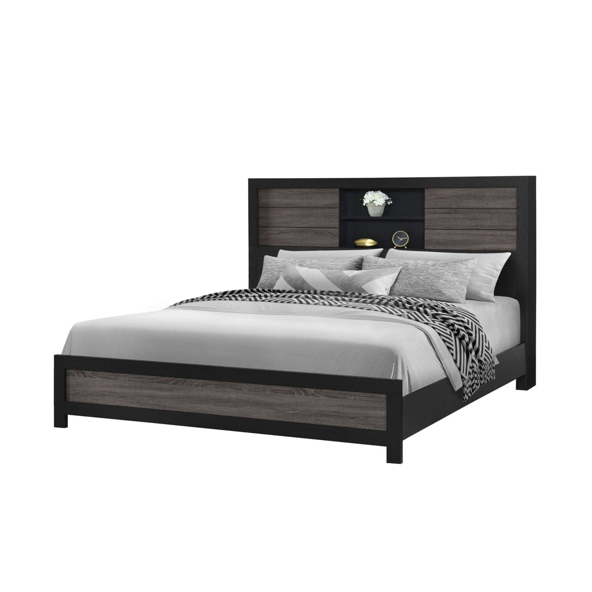 Soluto - Bed With Bookcase Headboard, photo 2 of 7