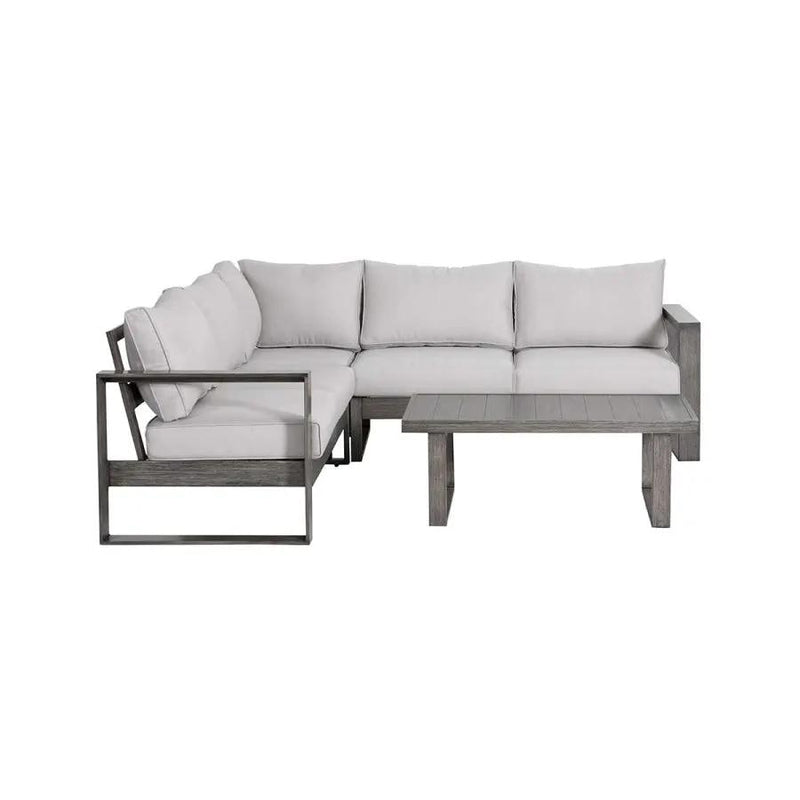 Walsh 4-Piece Aluminum Sectional Sofa Set by Outdoor-USA®