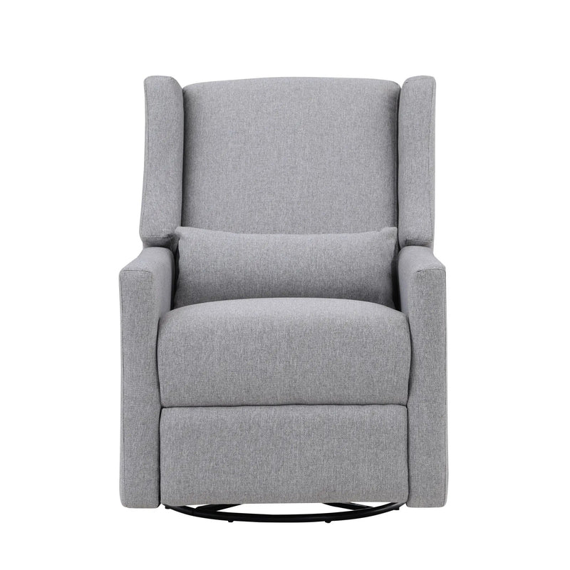 Pronto - Swivel Glider Recliner With Pillow by HouseOfZazla