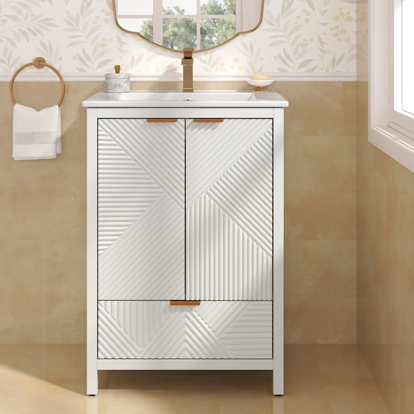 Modern Bathroom Vanity With Sink Combo by HouseOfZazla