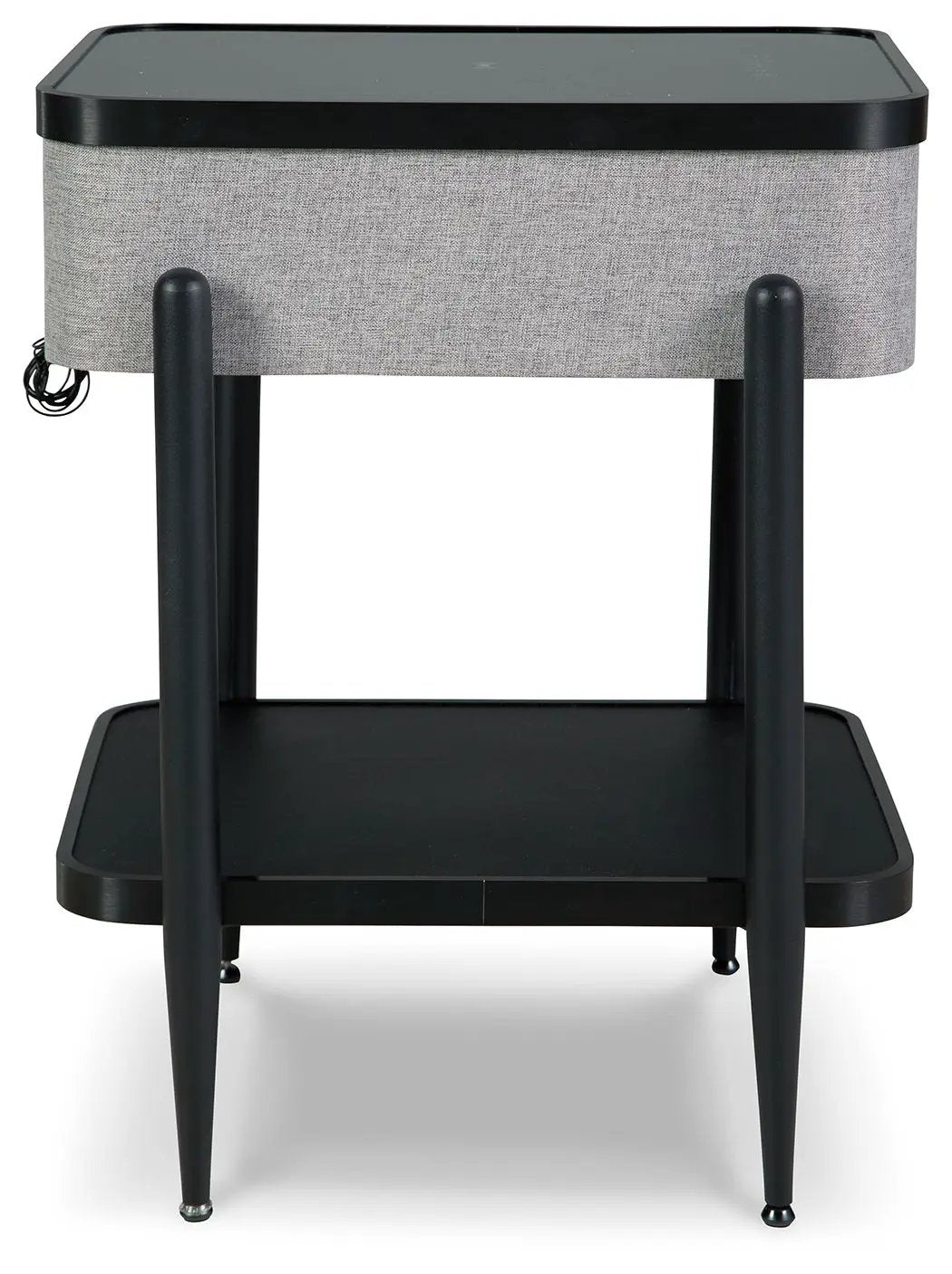 Jorvalee - Accent Table with Speaker - Gray / Black by Unique Piece Furniture