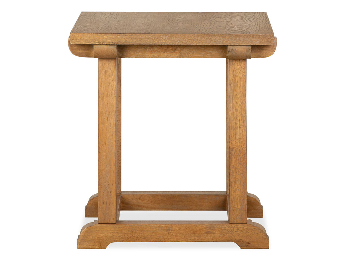 Lindon - Rectangular End Table - Belgian Wheat, photo 2 of 7