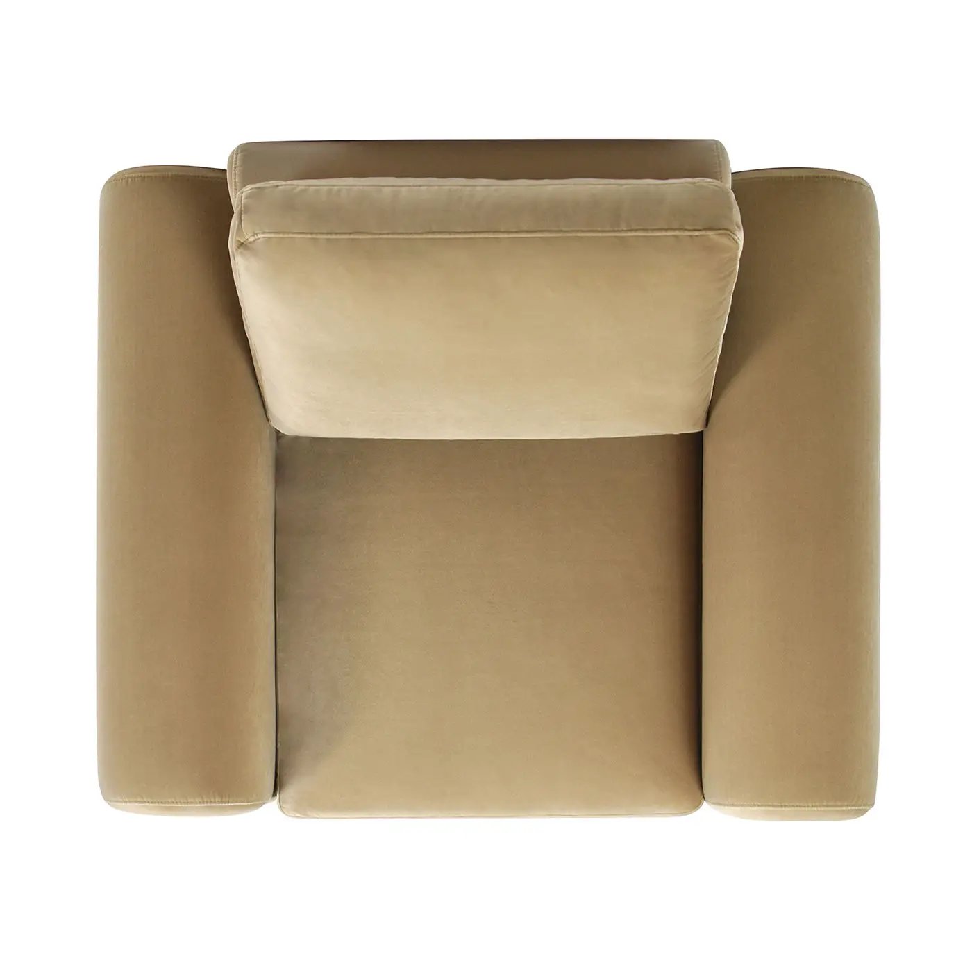 Mason - Arched Arm Chair - Camel Brown Beige by HouseOfZazla