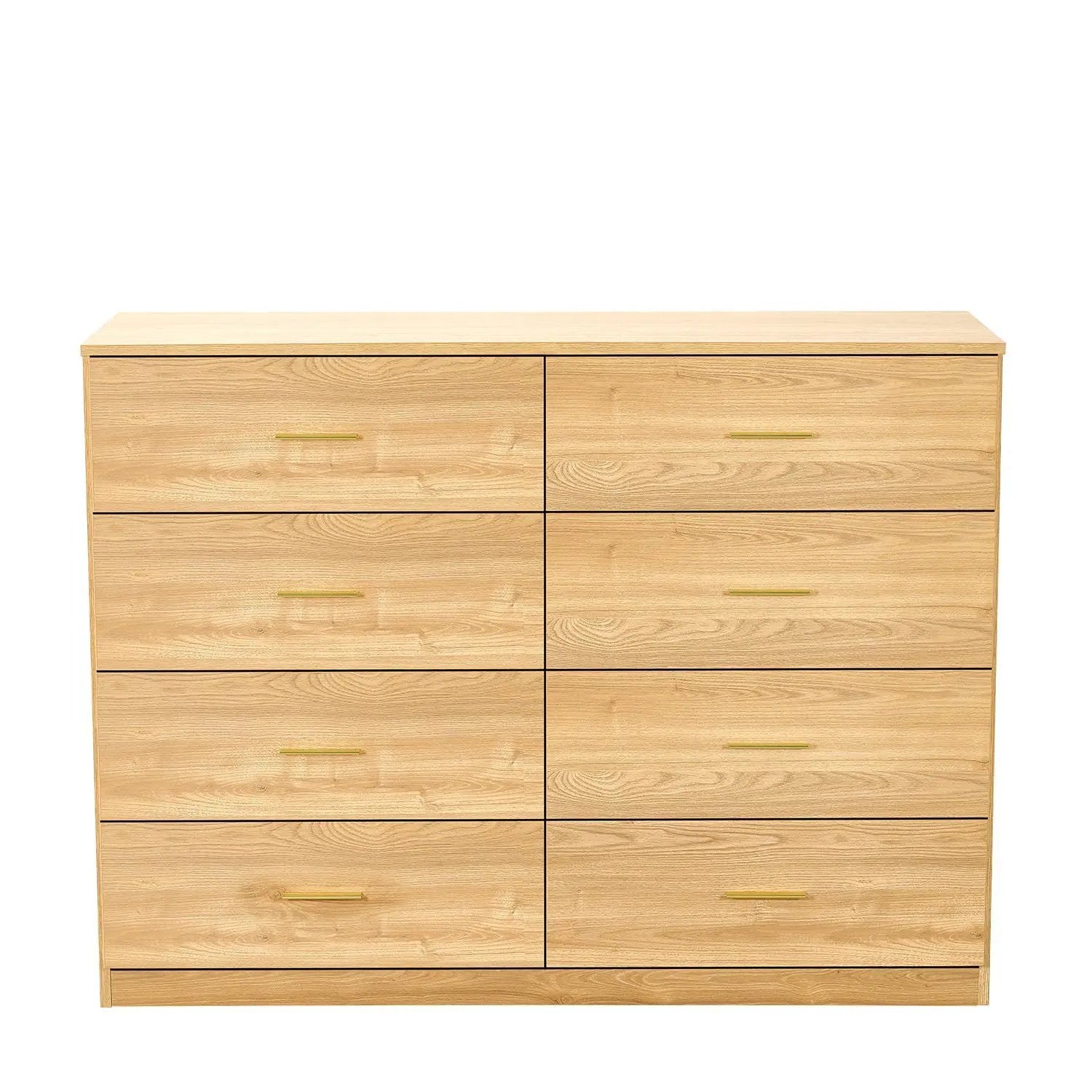 Modern Drawer Dresser For Bedroom, Ample Storage Wide Chest Of Drawers by Unique Piece Furniture