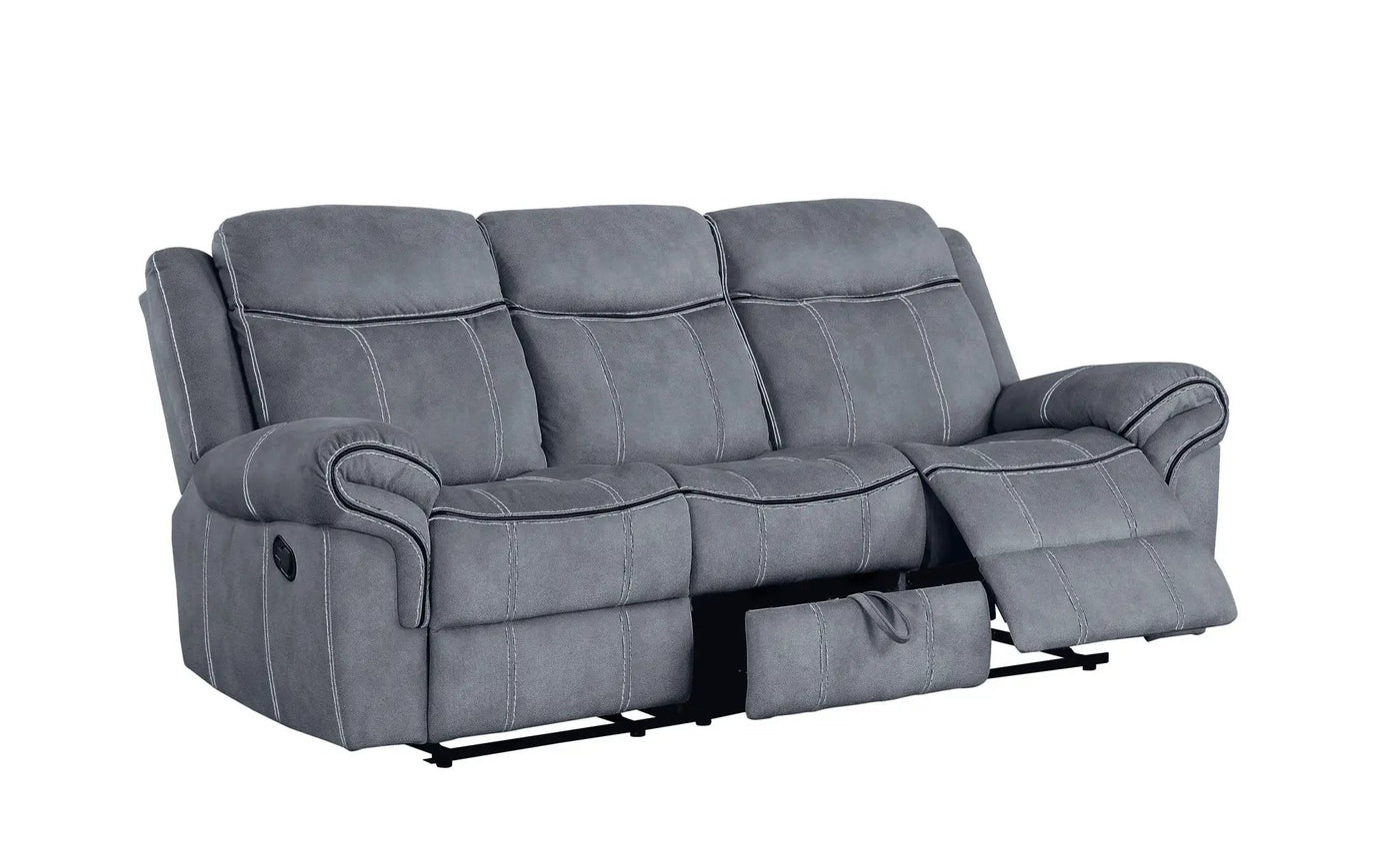 Zubaida - Two Tone 3 Piece Recliner Living Room Set by Unique Piece Furniture