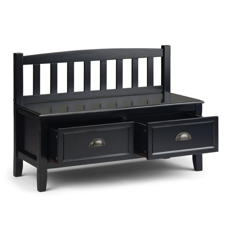 Burlington - Entryway Storage Bench With Drawers by HouseOfZazla