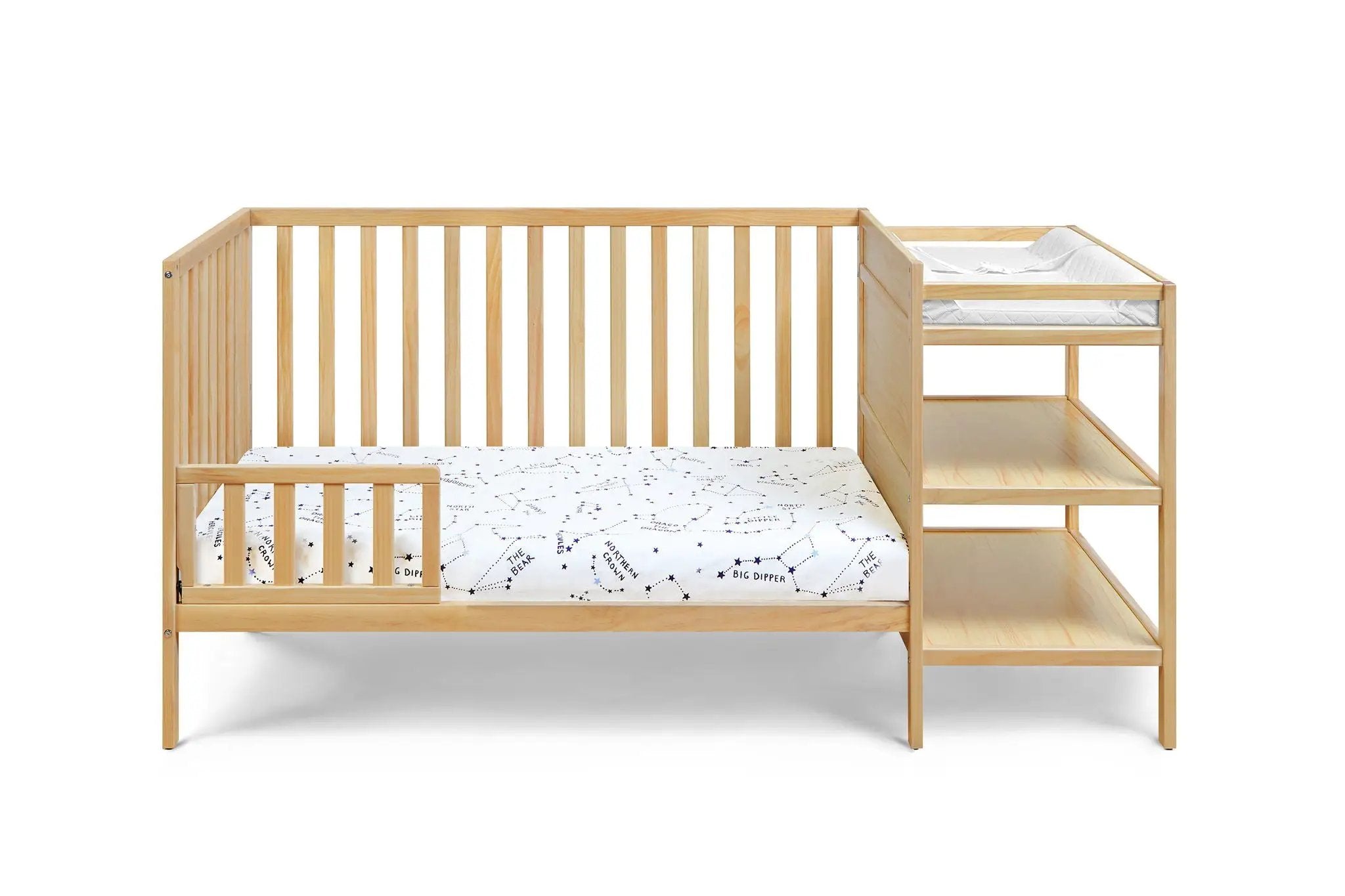 Palmer - 3-in-1 Convertible Crib / Changer Combo by Unique Piece Furniture