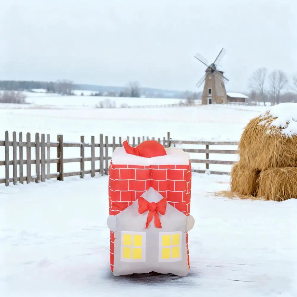 7FT Christmas Inflatable Santa Claus Figure by HouseOfZazla
