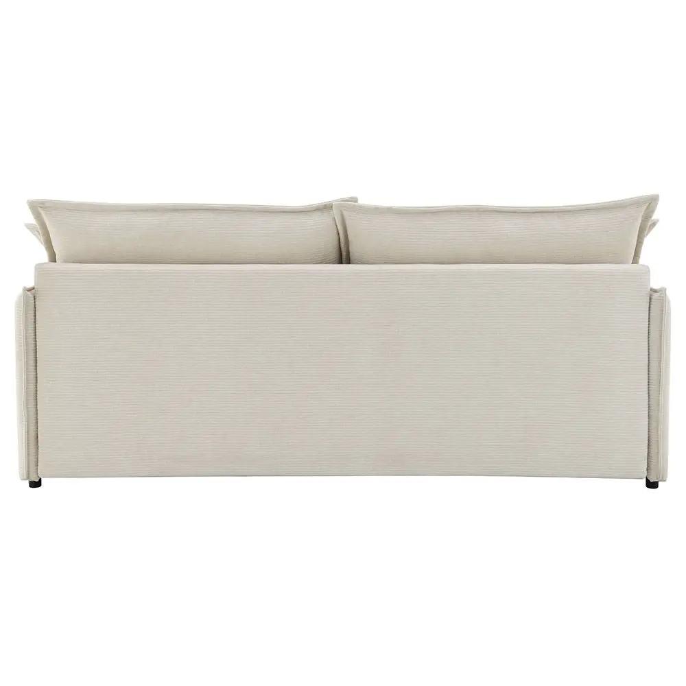 Elisea - Sofa With Sleeper - Beige Fabirc by Unique Piece Furniture