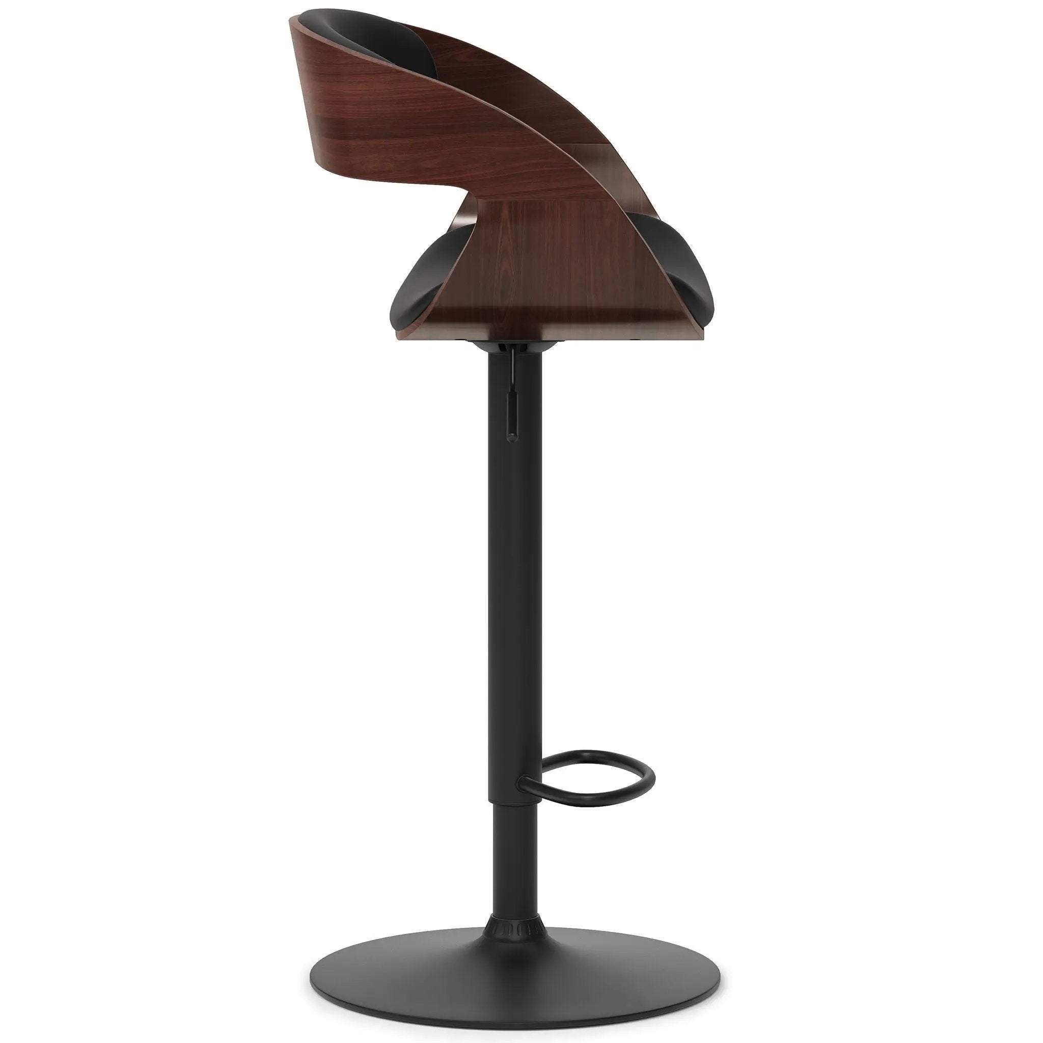 Archer - Adjustable Swivel Bar Stool - Black by Unique Piece Furniture