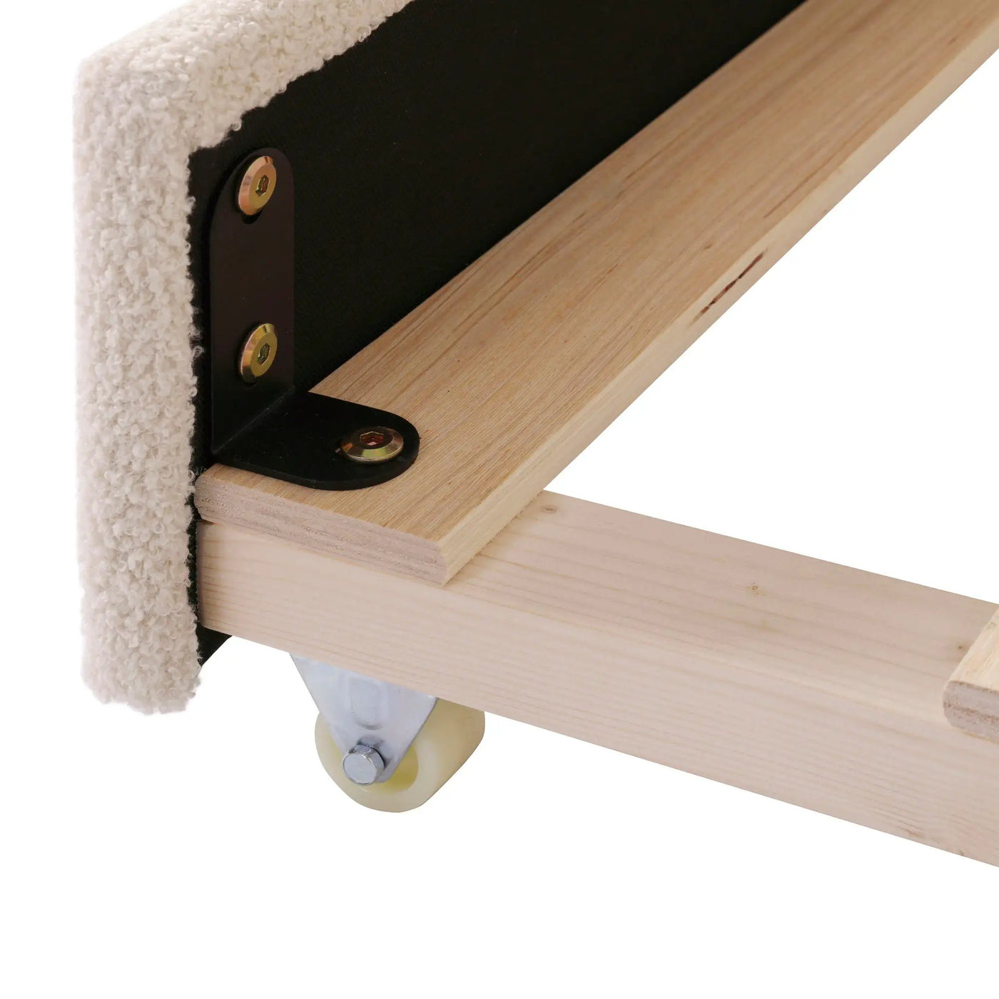 Upholstered Daybed With Storage Armrests, Trundle And Latest Integrated tooth Audio System by HouseOfZazla
