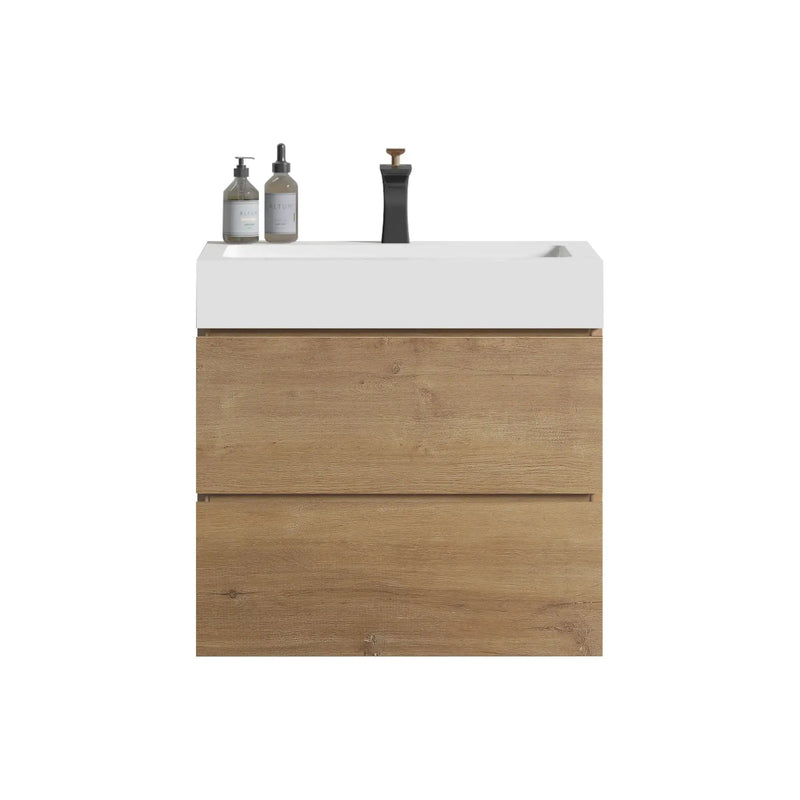 Alice Wall Mounted Bathroom Vanity with Sink by HouseOfZazla