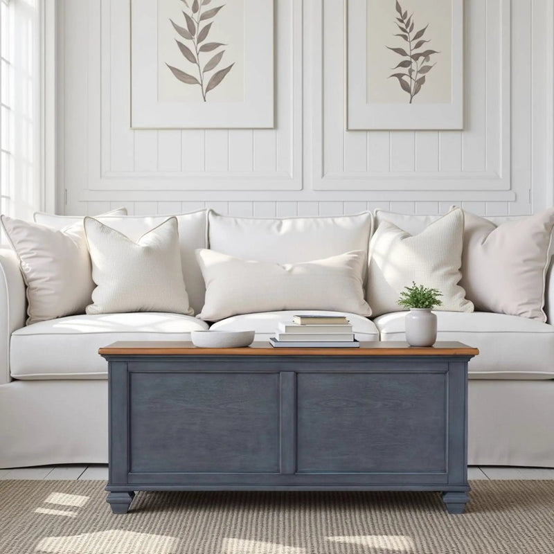 Lift-Top Coffee Table - Blue by Unique Piece Furniture