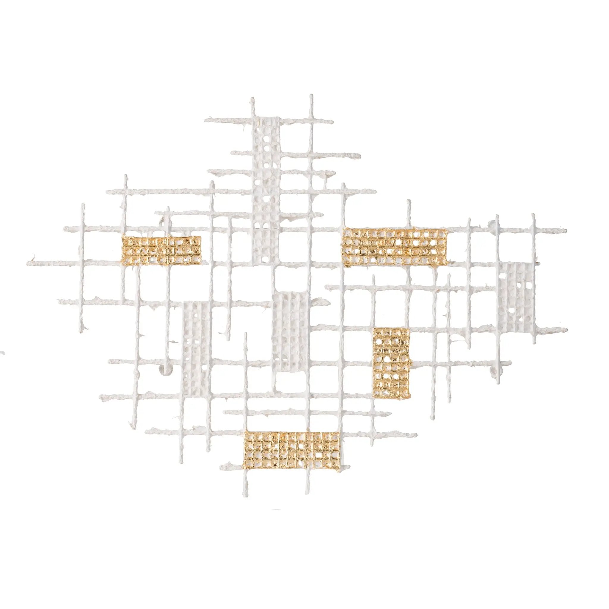 Wall Decor - White / Gold by HouseOfZazla