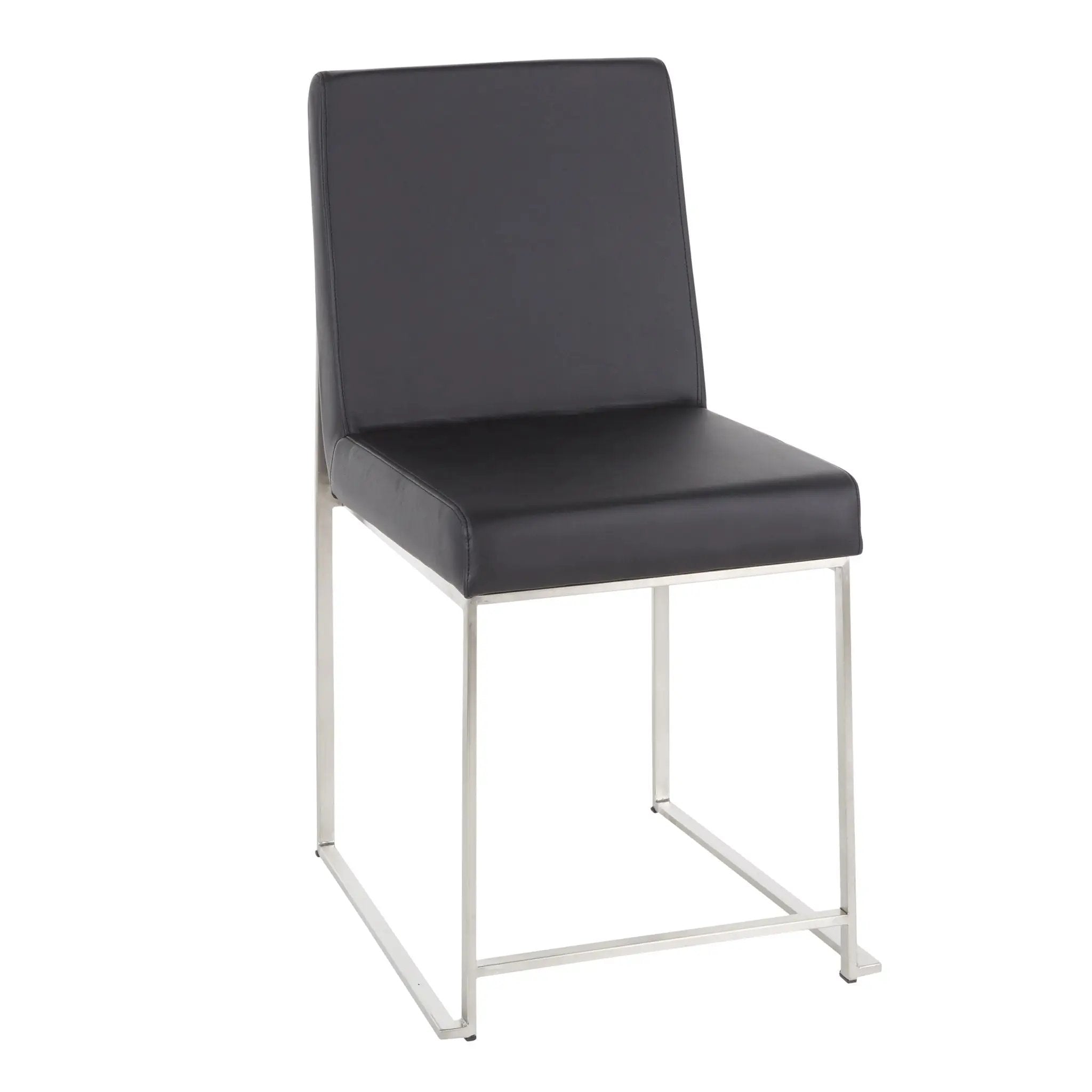 Fuji - Contemporary Modern Elegance High Back Dining Chair (Set of 2) by HouseOfZazla