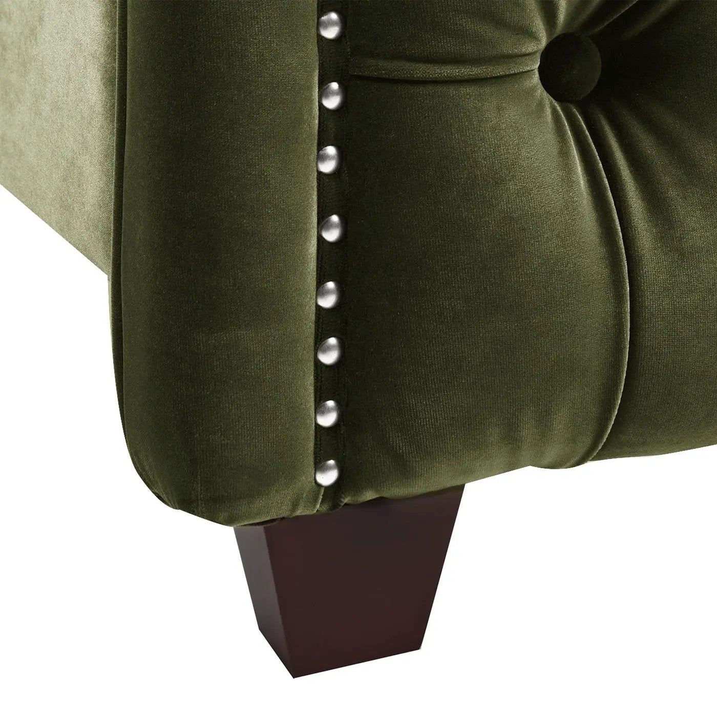 Marcella - Upholstered Shelter Headboard Bed Set by HouseOfZazla