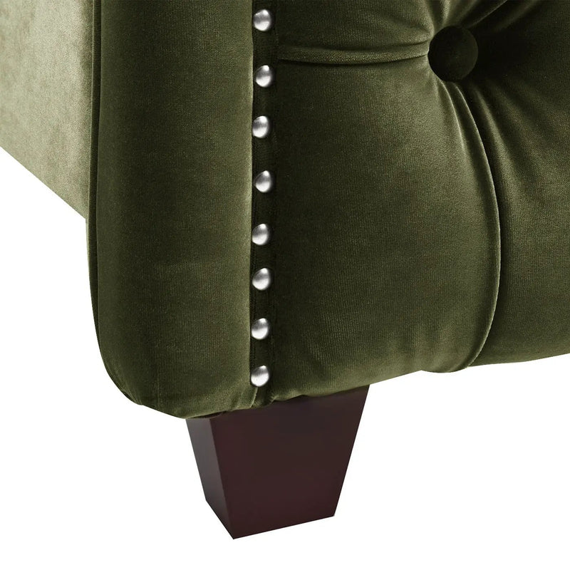 Marcella - Upholstered Shelter Headboard Bed Set by Unique Piece Furniture