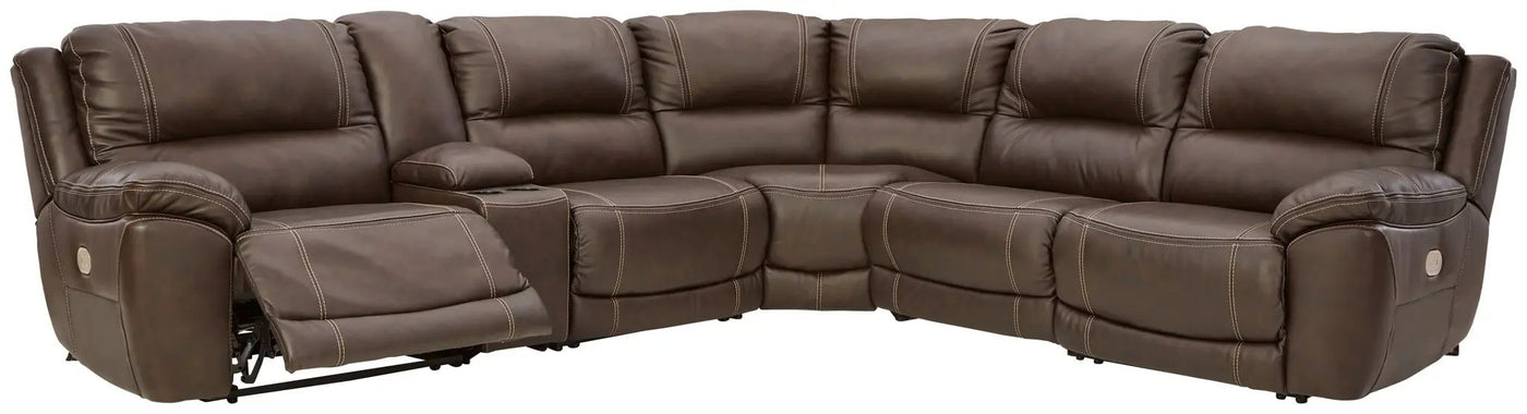 Dunleith - Power Reclining Sectional by Unique Piece Furniture