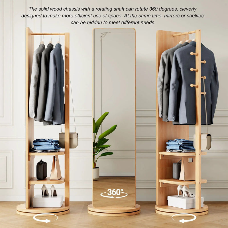 3 In 1 Multifunctional Full Length Clothing Mirror by Unique Piece Furniture