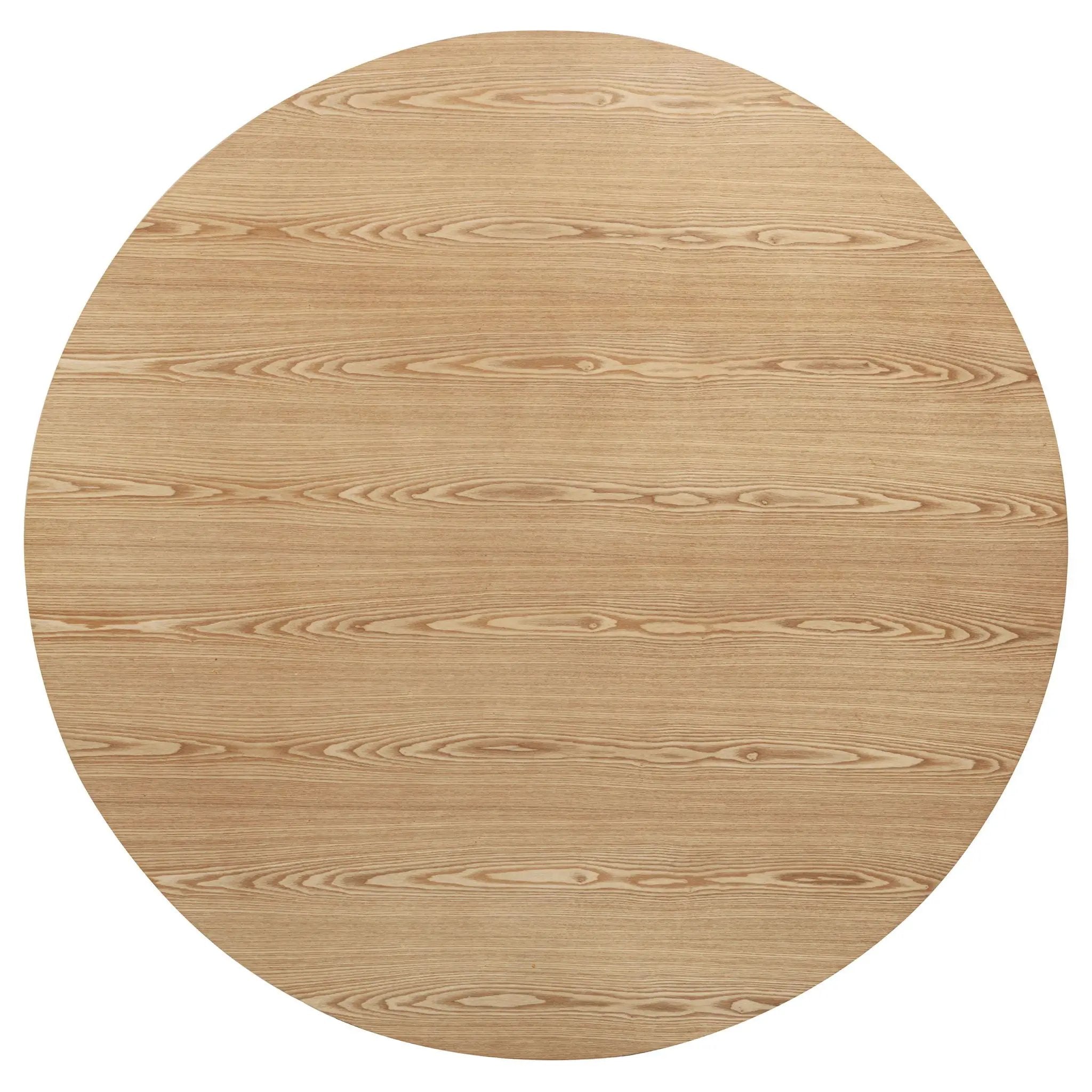 Andrews 5-piece Round Dining Table Set Light Ash and White by Unique Piece Furniture