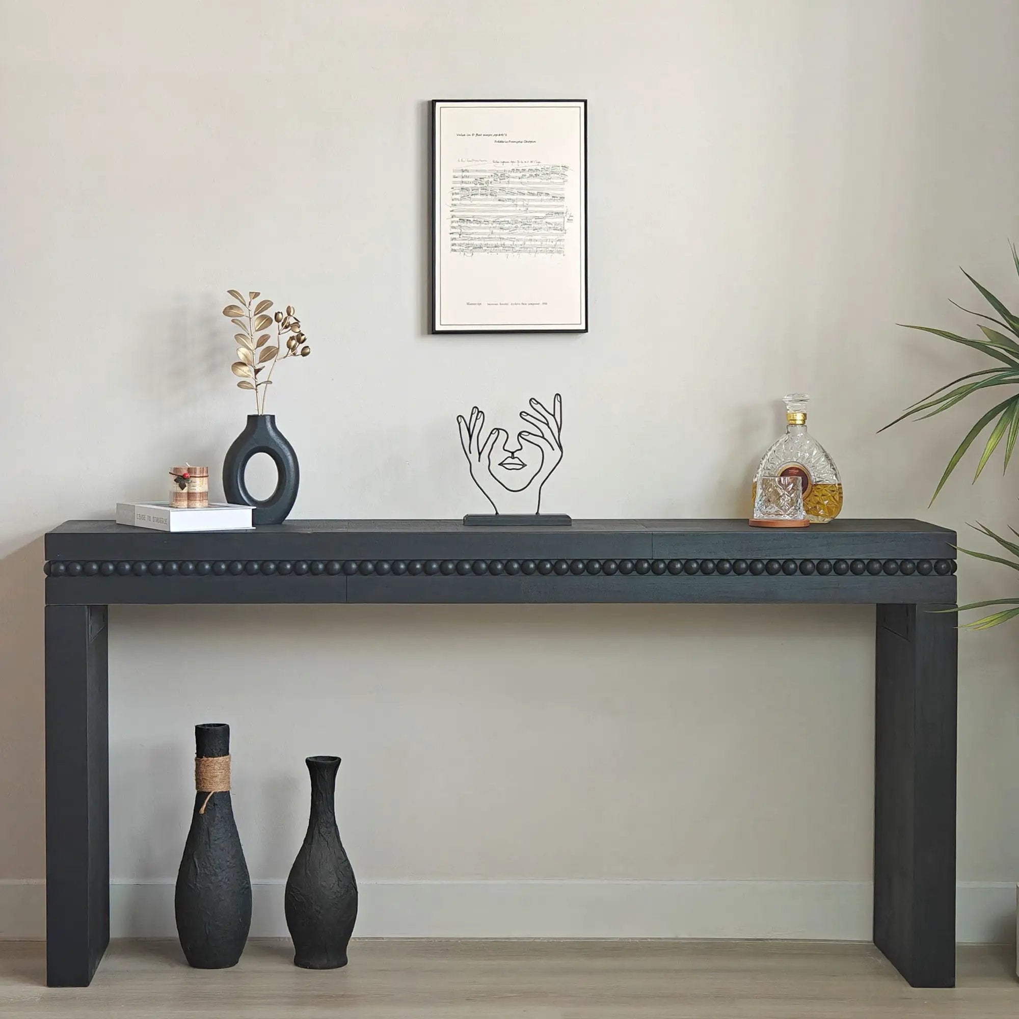 Modern Rustic Wood Table, Rectangular Living Room Center Table With Floating Top Design by HouseOfZazla