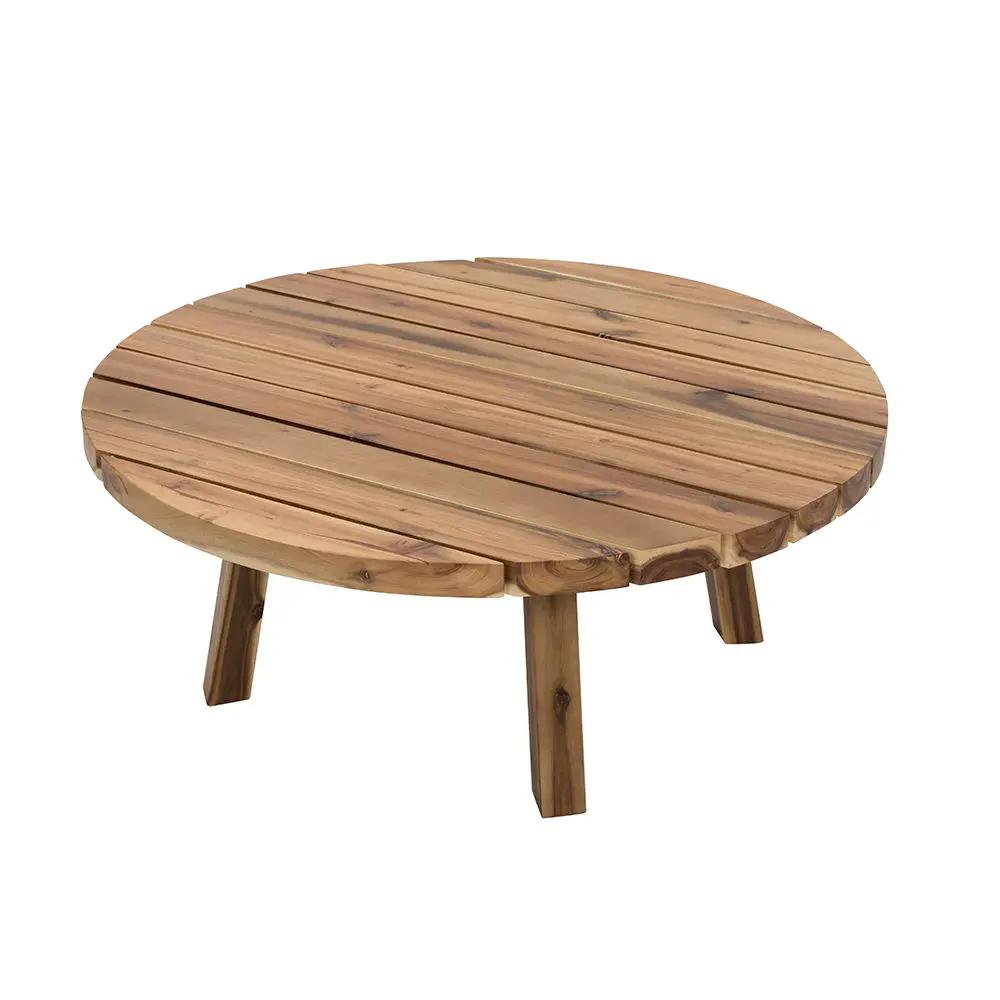 Round Table, Durable Solid Wood by Unique Piece Furniture