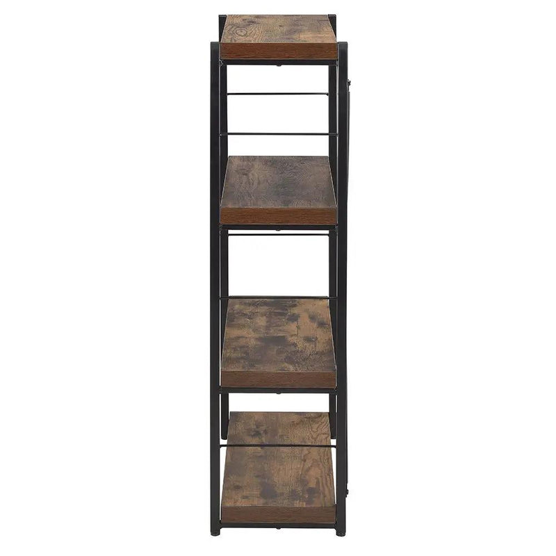 Bob - Bookshelf - Weathered Oak & Black by Unique Piece Furniture