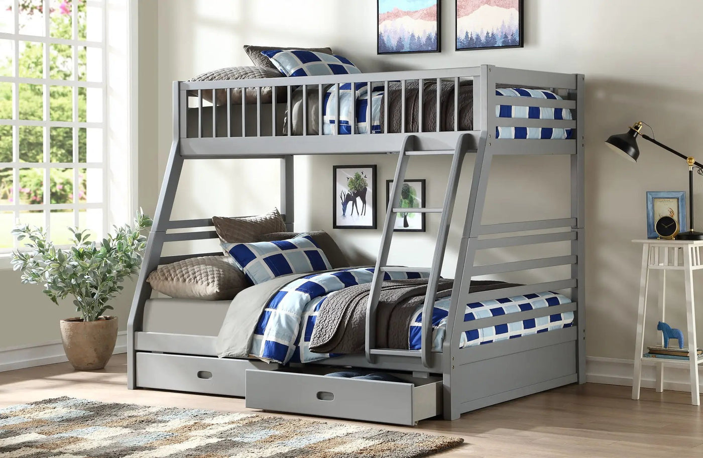 Jason - Bunk Bed With Storage by Unique Piece Furniture